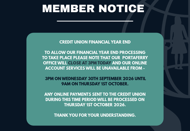 Member Notice