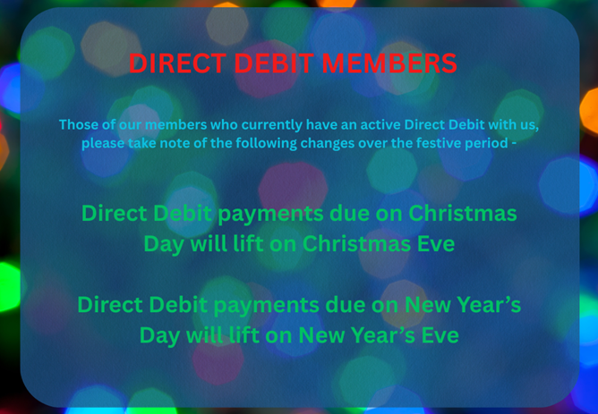 Direct Debit Dates